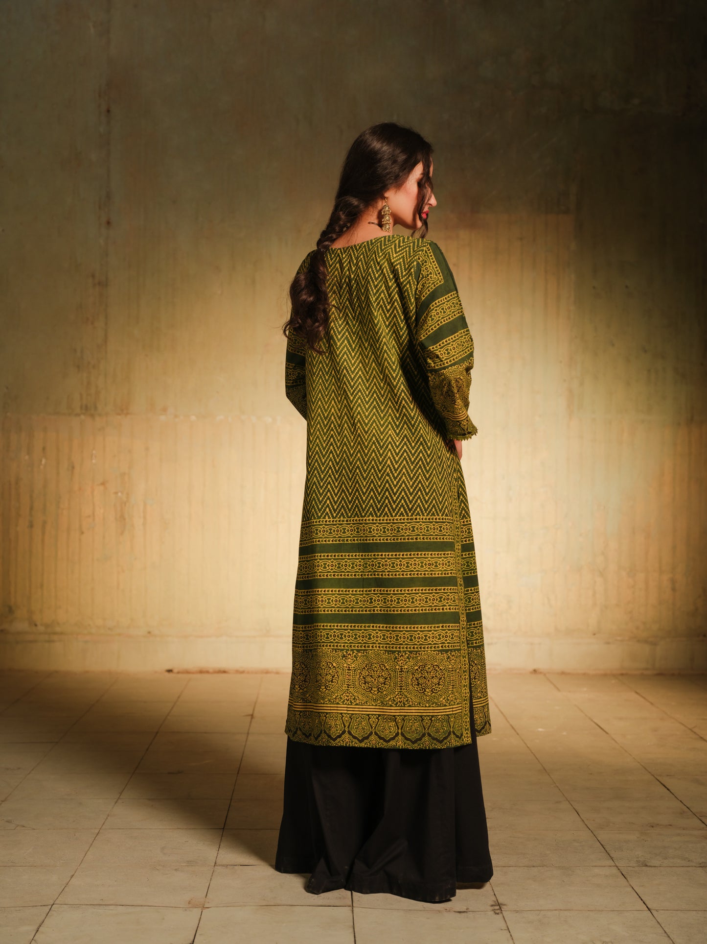 Ajrak Green Only