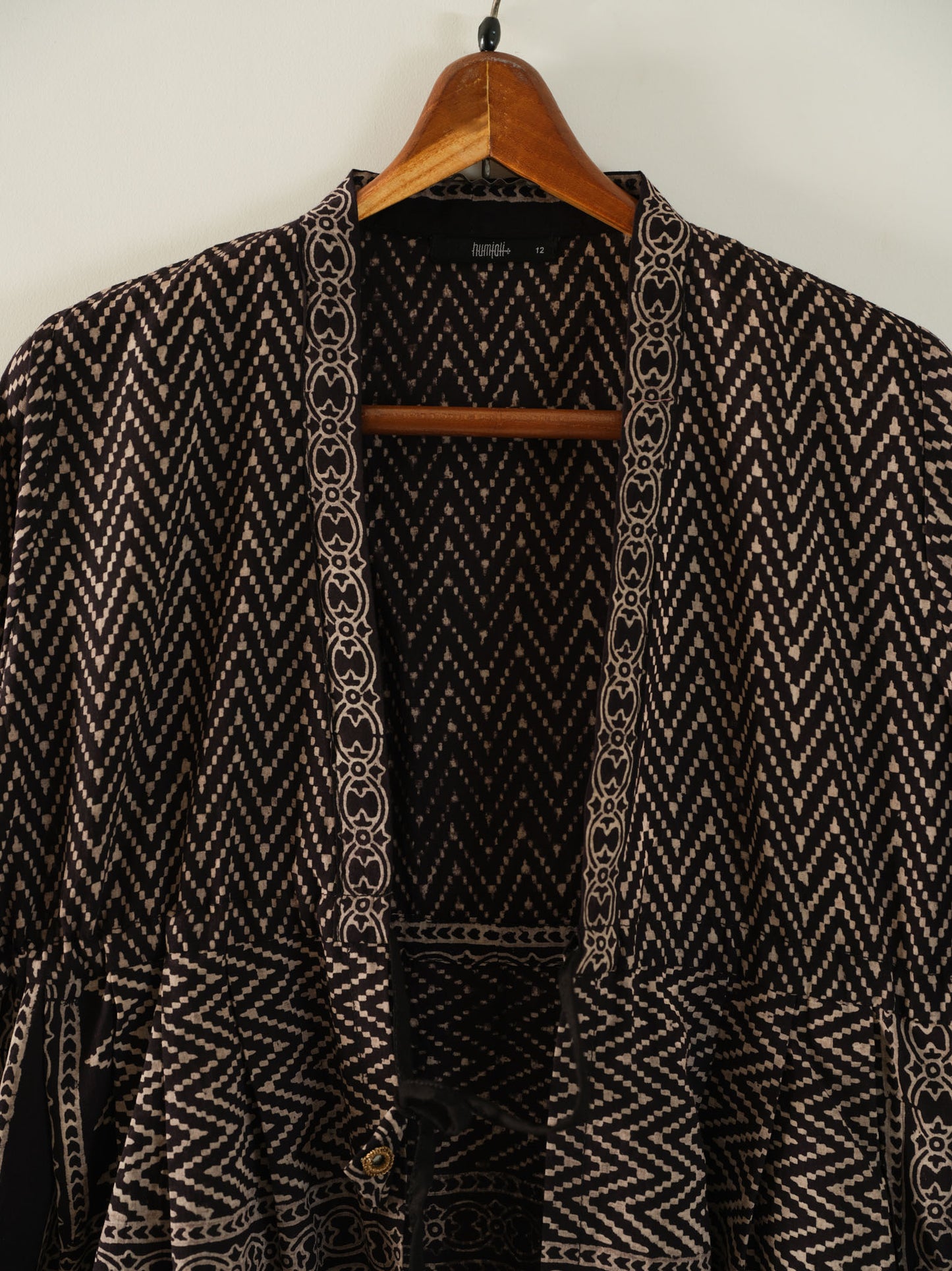 Ajrak Gown