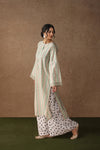 Floral Stripe Kurta Set