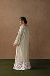 Floral Stripe Kurta Set