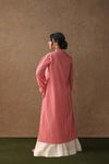 Rosewater Check Kurta