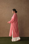 Rosewater Check Kurta