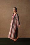 Terracotta Stripe Kurta