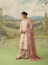 Pink Beige Floral