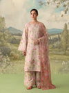 Pink Beige Floral