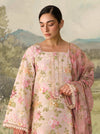 Pink Beige Floral