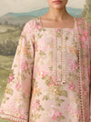 Pink Beige Floral
