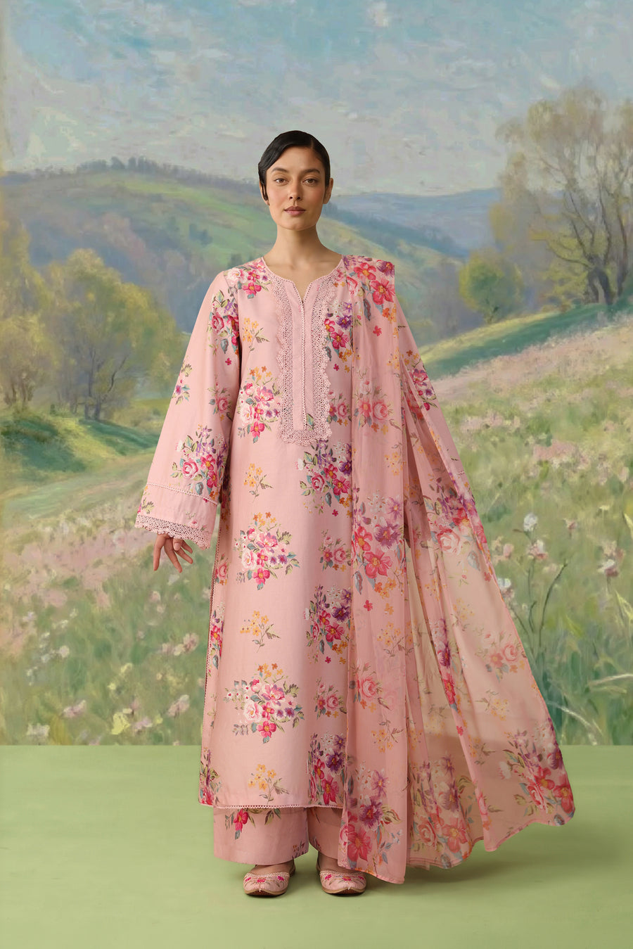 Tea Pink Floral