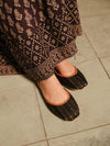 Ajrak Black Frock